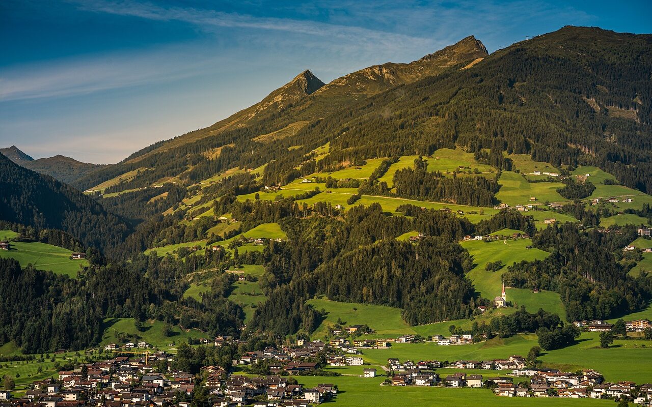 mountains, alpine, summit