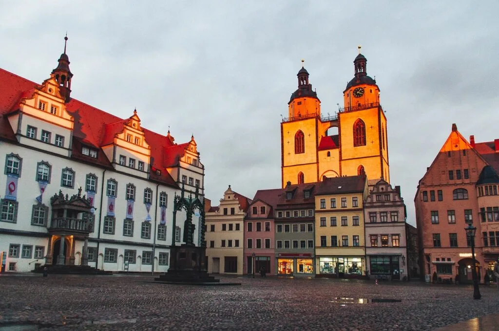 wittenberg, marketplace, buildings, germany, architecture, church, square, old town, city, wittenberg, wittenberg, wittenberg, wittenberg, wittenberg